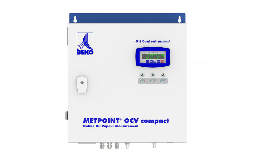 Le METPOINT OCV compact de BEKO TECHNOLOGIES surveille la qualité de l’air comprimé utilisé pour le process et la production pharmaceutique